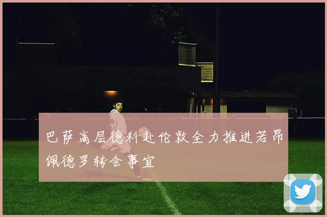 巴萨高层德科赴伦敦全力推进若昂佩德罗转会事宜